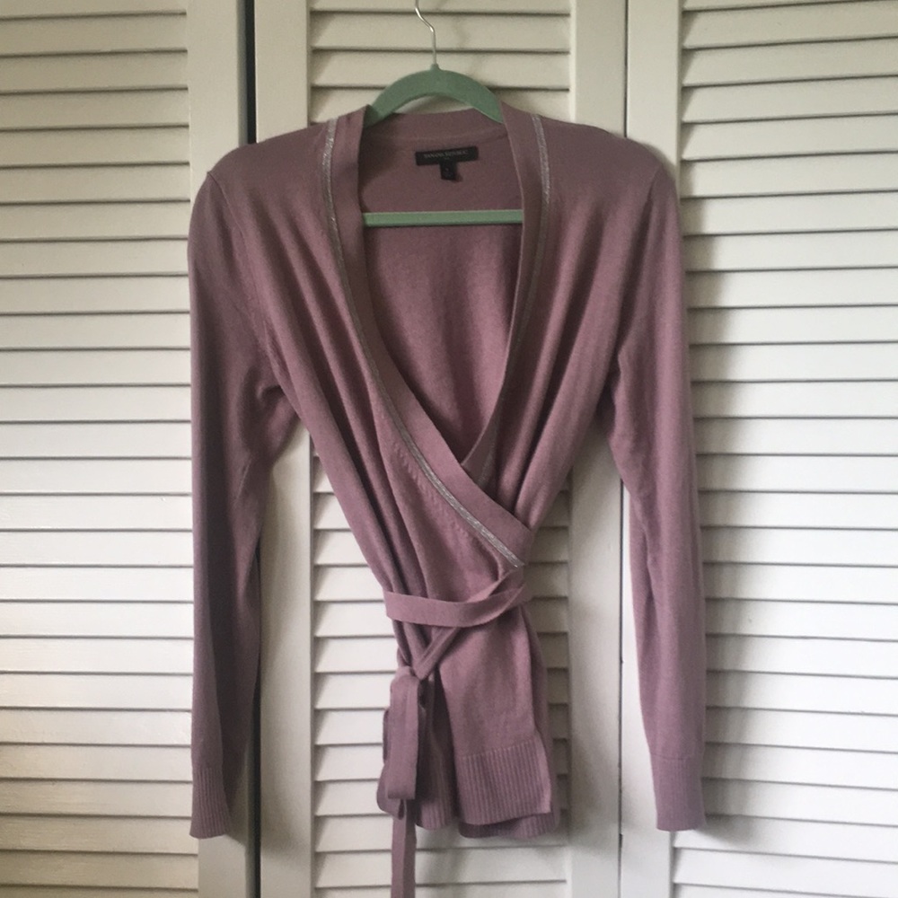Wrap sweater